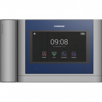 Абонентский монитор COMMAX CDV-704MHA/VZ Metalo Blue
