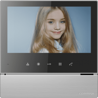 Абонентский монитор COMMAX CDV-70H2 Silver Black Smog