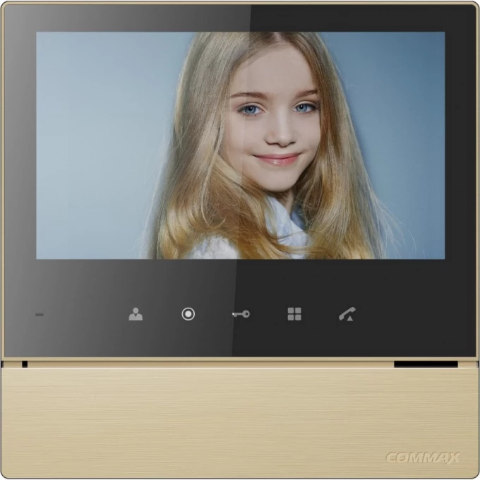 Абонентский монитор COMMAX CDV-70H2/VZ Gold Black Smog CDV-70H2 ZOLOTO Black Smog/VZ Абонентский монитор COMMAX CDV-70H2/VZ Gold Black Smog CDV-70H2 ZOLOTO Black Smog/VZ
