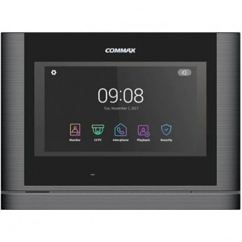 Абонентский монитор COMMAX CDV-70MF/VZ Dark Grey Black Smog Абонентский монитор COMMAX CDV-70MF/VZ Dark Grey Black Smog
