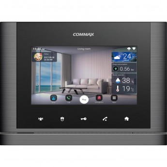 Абонентский монитор COMMAX CMV-70MX/VZ Темное серебро